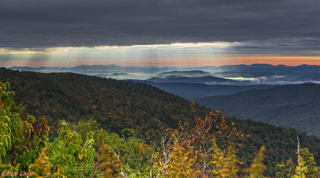 Blue Ridge Parkway in Charlottesville.